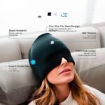 Migraine Relief Hat headache hat Gel Hot Cold Therapy lce Cap For Relieve Pain lce Hat Eye Mask Stress Pressure Pain Relief    