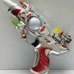 light music gun cell operated toy kids   (Cell Operated)🤩       QAd