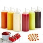 Istara Plastic Squeeze Bottle Ketchup Mustard Honey Sauce Dispenser Bottle