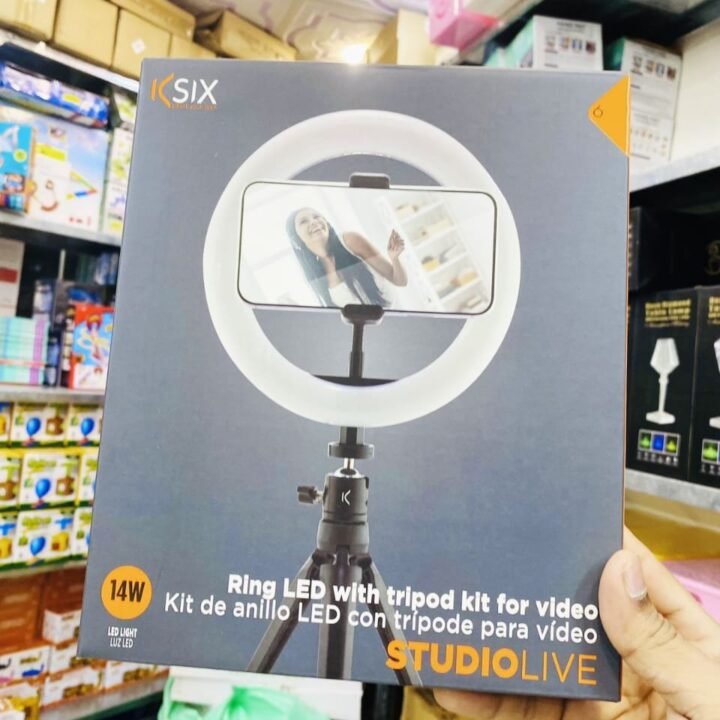 KSIX 20Cm LED Ring with Tripod Kit