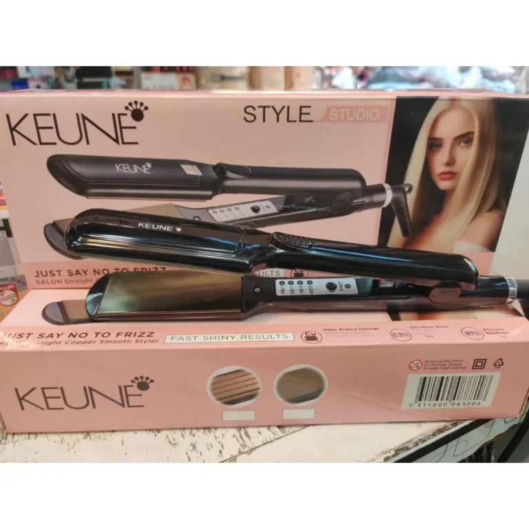 Keune High Heat Professional Hair Straightener – Salon-Quality Styling at Home