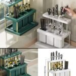 Kitchen cutlery holder colour random  sal