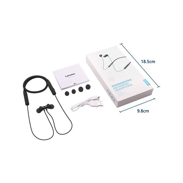 Lenovo HE05 Neckband Bluetooth Headset