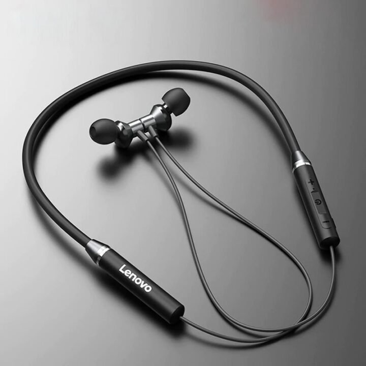 Lenovo HE05X Neckband Bluetooth Headset-Black