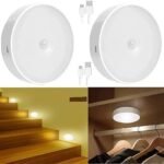 Motion Sensor Light for Home  with USB Charging Wireless Self Adhesive LED Body