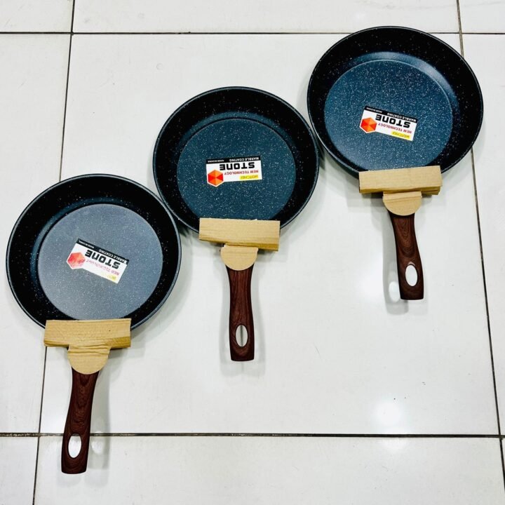NON STICK FRYING PAN GRANITE COATED 22 cm