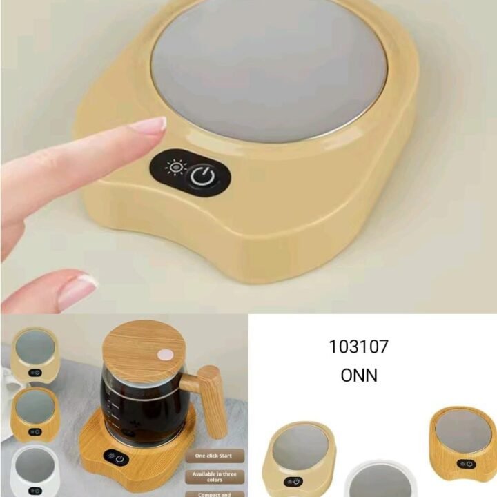 New Heating Coasters, Creative Outdoor Camping Insulated Cups, Adjustable Heating 55-degree Constant Temperature Coasters@