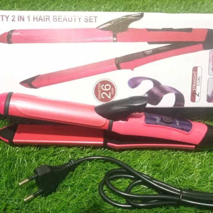 Nova 2in1 Hair Straightener + Roller 