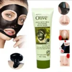 OLIVE WITH MILK WHITENING BLACK MASK FACIAL BLACK MASk