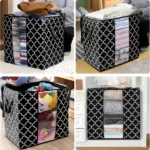 Premium Printed Space Saving Storage Bags Pack Of 2