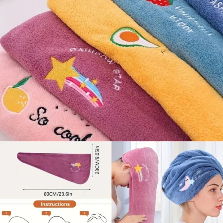 Quickly hair dry towel
