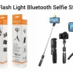 R1S Bluetooth Selfie Sticks With Led Light