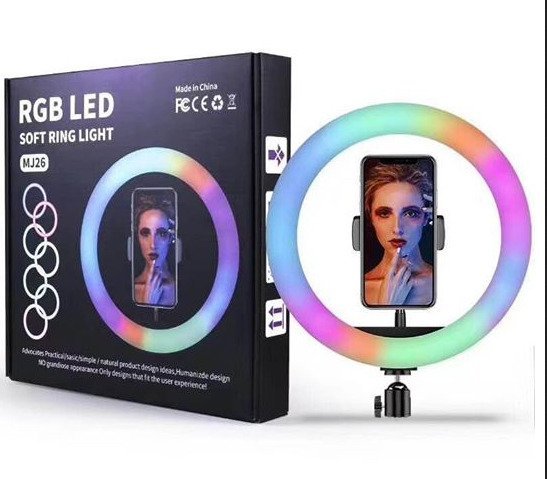 RGB LED Soft RinglIght 16 Spectrum 10 Inch   26 cm