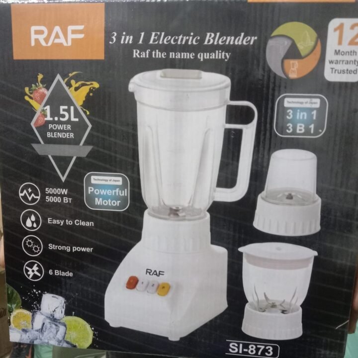 Raf 3in1  Electric Juicer Belender