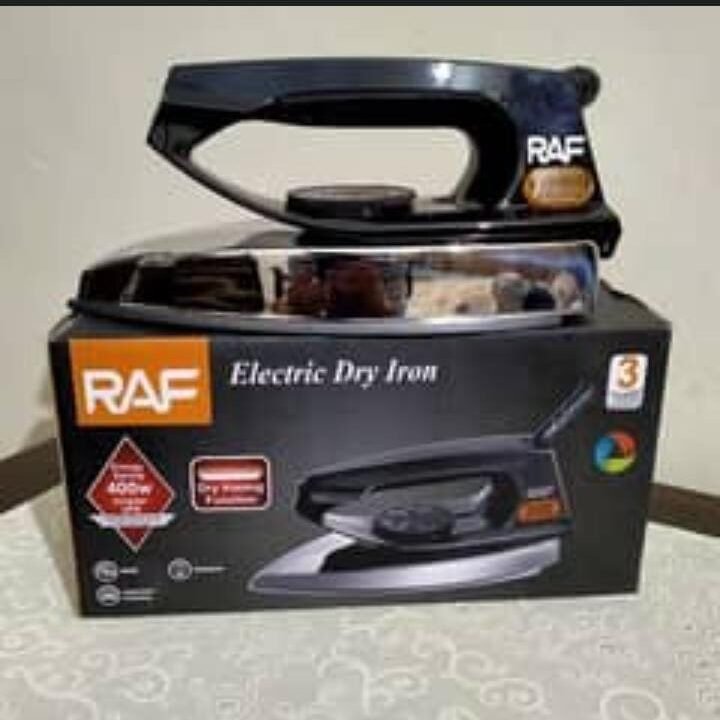 '- RAF Electric Dry Iron with Box Packing