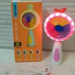 Rechargeable & Portable Led Lighting Mini Fan