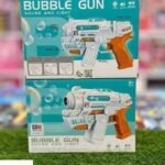 ‘- Kids New Bubble Gun with Music and Lightening Effects (Box Packing  Cell Operate)