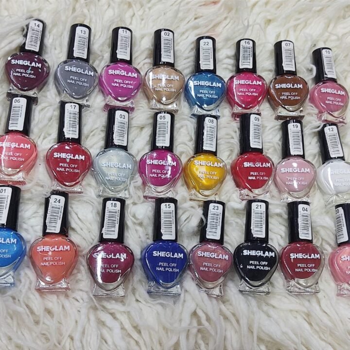sheglam peel off pack of 24pcs