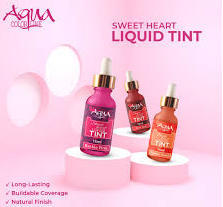 Aqua Color Line Sweet Heart Tint EACH