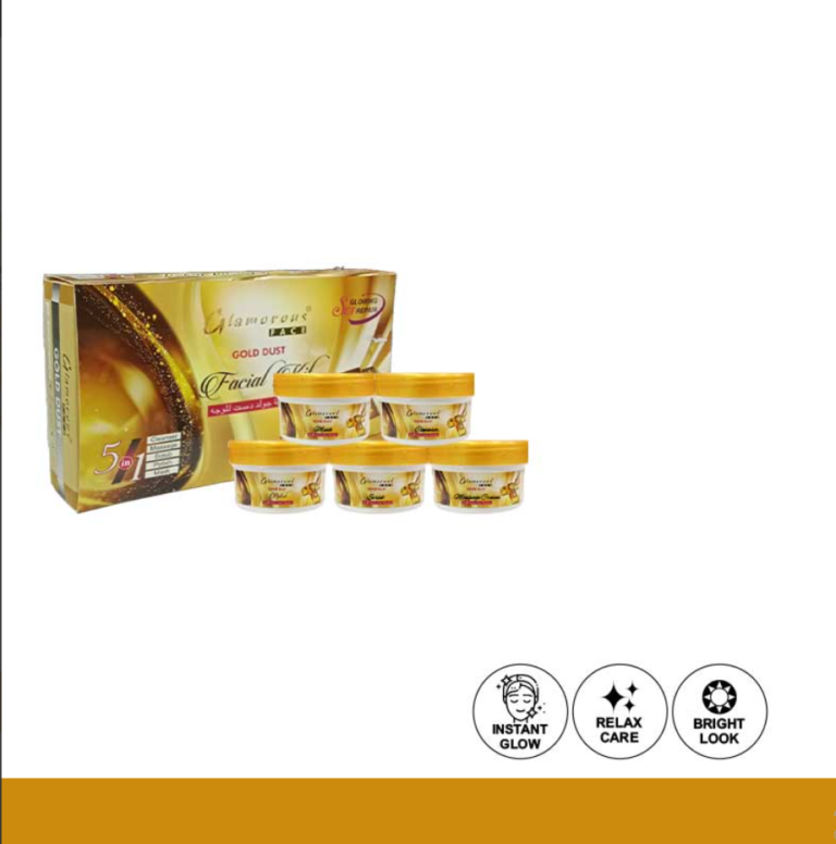 Glamorous Face 5 In 1 Gold Lust Facial Kit