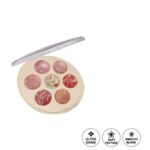 Glamorous Face Highlighter & Blusher Palette 7 Colors Glow & Flush in One