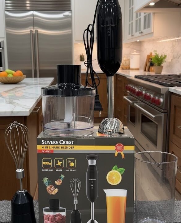 Silver Crest 4 in 1 Hand Blender Set in