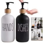 Soap dispenser glass merterial @pair SAL