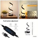 Spiral LED 3 Colours Adjustable Light