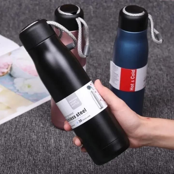Thermal Water Bottle Keep Cold and Hot Water Bottle Thermos   550 ML