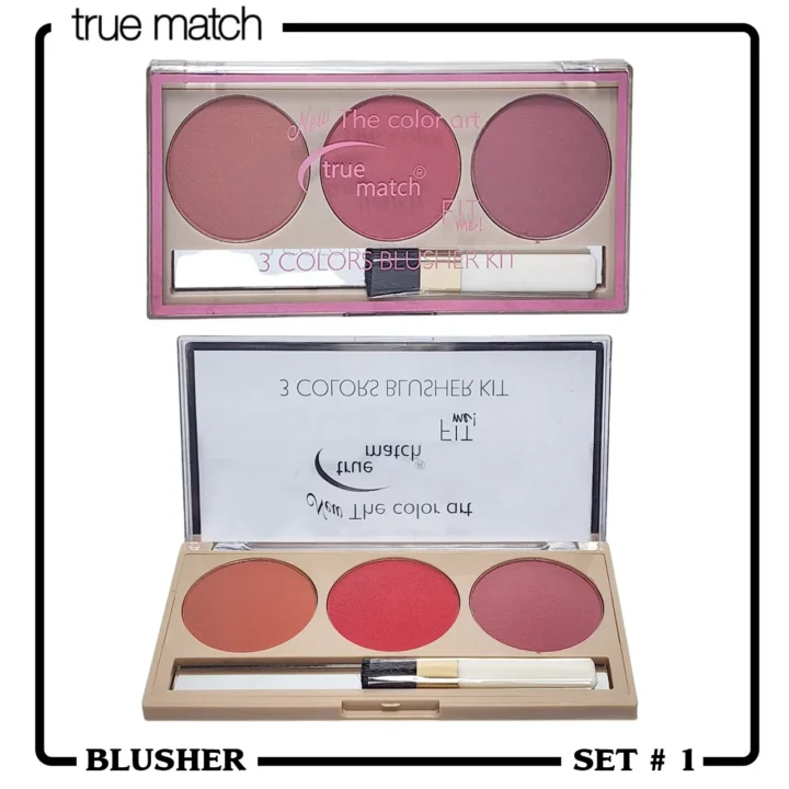 True Match Fit Me 3 Color Blush