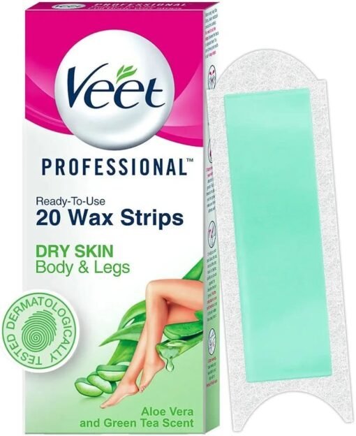 Veet Wax Strips Normal Skin 20 Pack