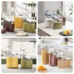 Acrylic Food Storage Jars 1500 ml