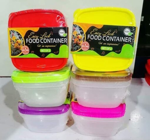 Pack of 2 Food Container