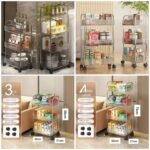 Acrylic Luxury Trolly (3layer )  Box Packing