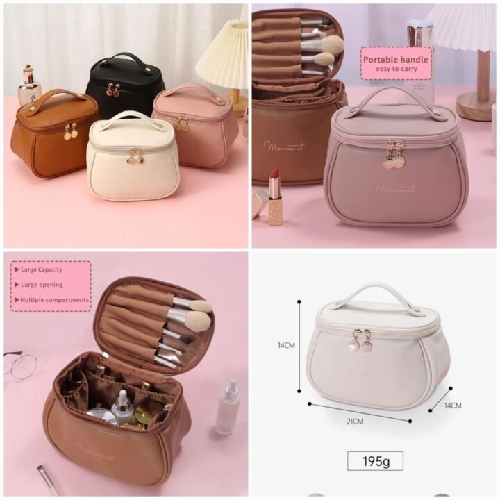 PU Leather Cosmetic Pouch