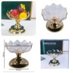 Acrylic Ornamental Fruit Stand  (Random Colours) – Premium Quality