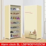 8Layer Printed Shoe Rack  (Random Prints)