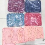 Printed Travel 6pcs Pouch Organizer (Available Colours Show in Picture)