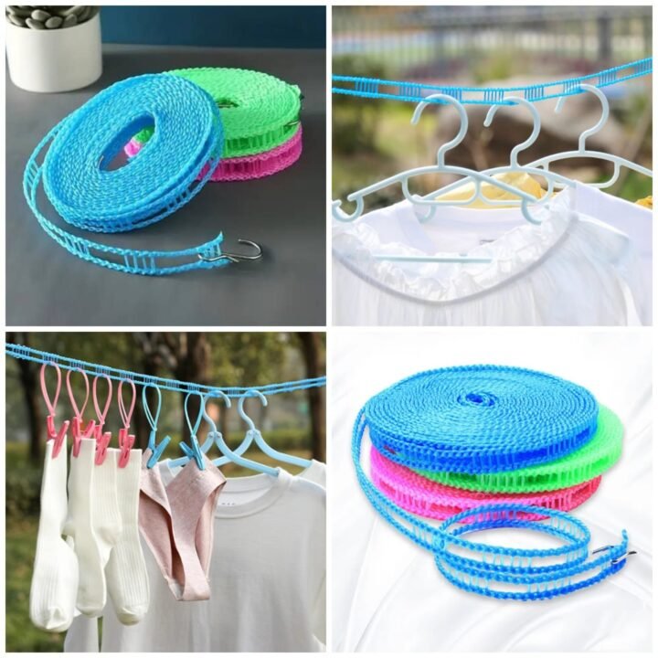 5Meter Clothline  (Random Colours)