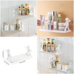 Self-adhesive Character Wall Shelf  (Big Size)