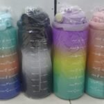 3pcs Colourful Water Bottle Set