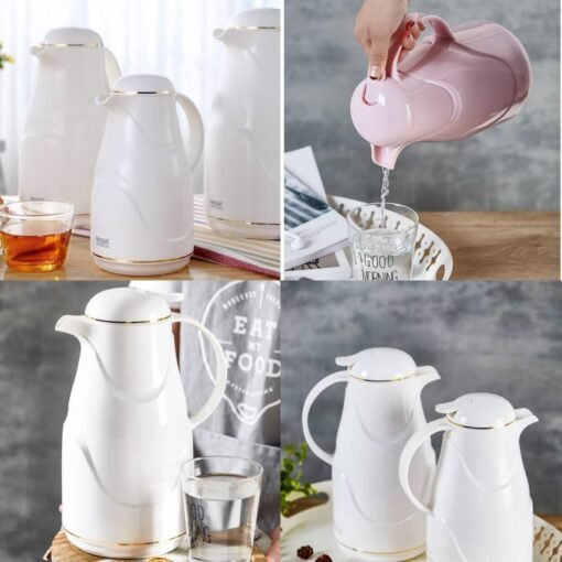 May Flower High Quality Arabic Thermos Coffee Pot Vacuum Flask Water Kettle 1.0 liter Capacity 1680