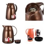 Multi Purpose 1.0 liter Capacity Thermos Vacuum Flask – Tea Coffee Hot & Cold Water Vacuum Flask