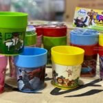 Pack Of 4 – Kidco Glass With Printed Cartoon Characters   💫✨🌟☑ Random Colours 💫💫💫