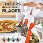 Brava Spring Slicer vegetable & fruit cutter potato slicer chips fries shredded multi-slicer Random Colours 💫