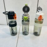 NON BREAKABLE SPORT WATER BOTTLE WITH 2-SIPPER OPTION (800 ML):- each (THREE DIFFERENT COLORS)