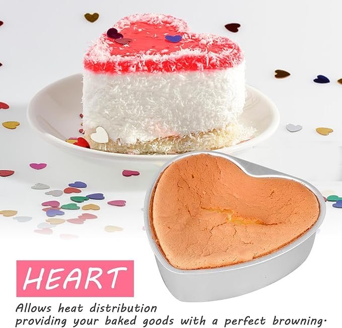 Heart Shaped Cake Pan / Non-Stick DIY Cake Pans for Baking