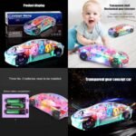 Concept Racing Car For Kids Multiple Lighting & Sound   – Each☑   (With Box)