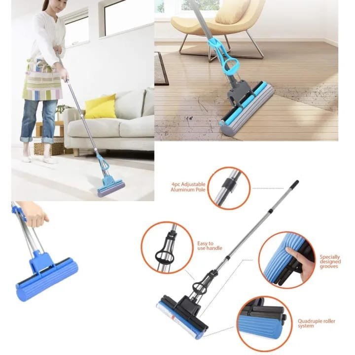 Single Roller PVA Sponge Mop