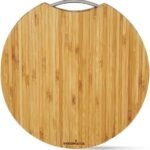 BAMBOO WOODEN CUTTING BOARD ROUND SHAPE CHINA🇨🇳 36x36x1.7mm :